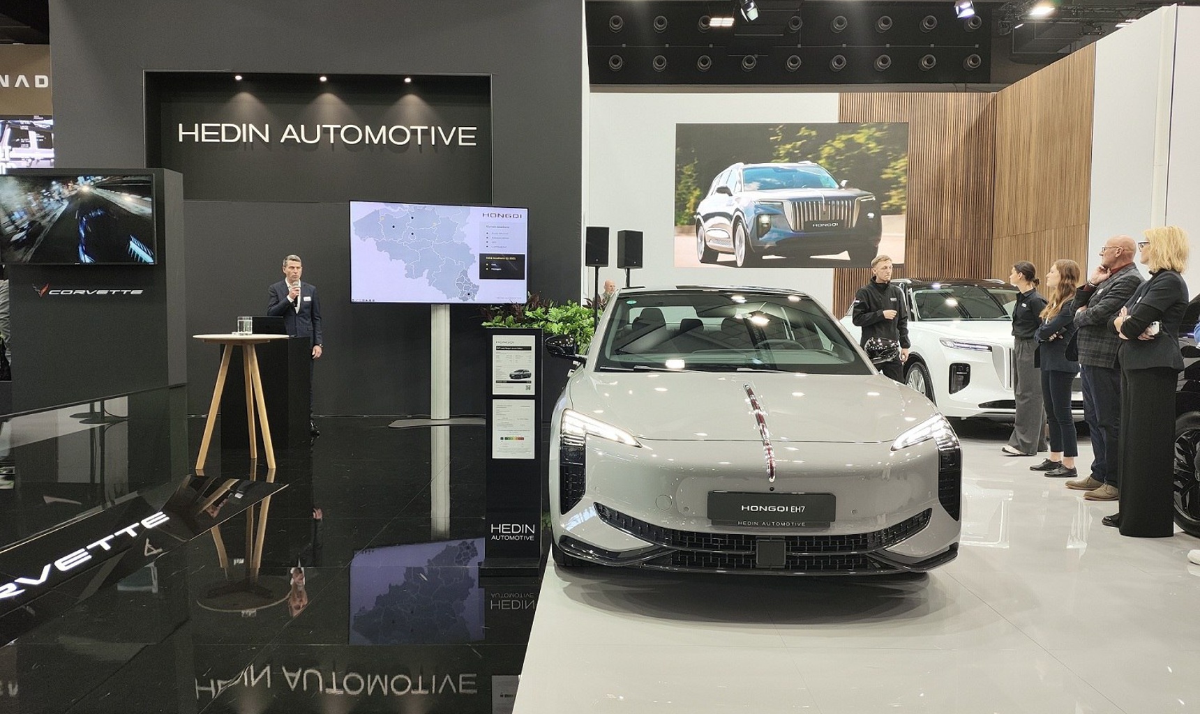 HONGQI представляет линейку электромобилей на Брюссельском автосалоне 2025 года