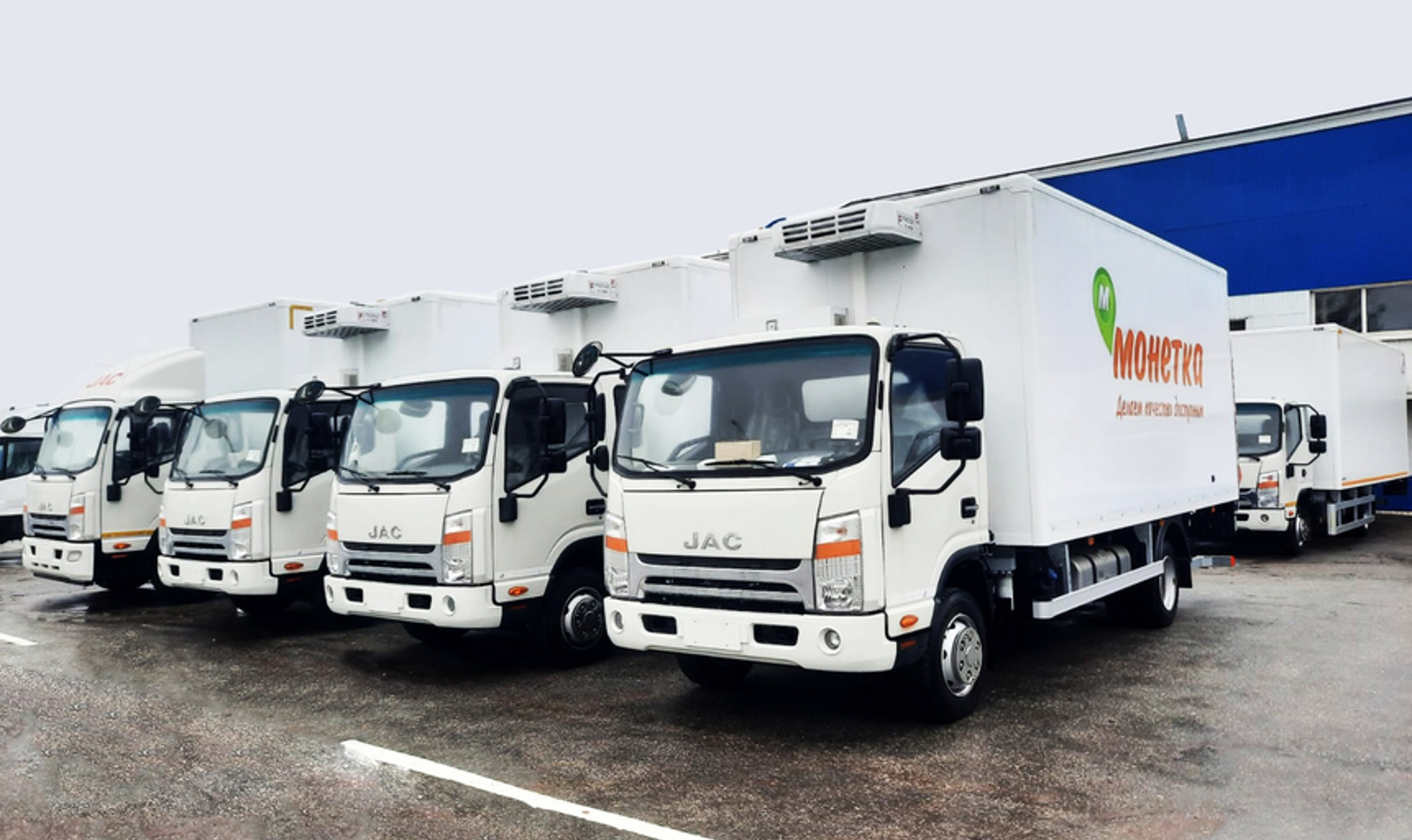 Крупные компании выбирают технику JAC