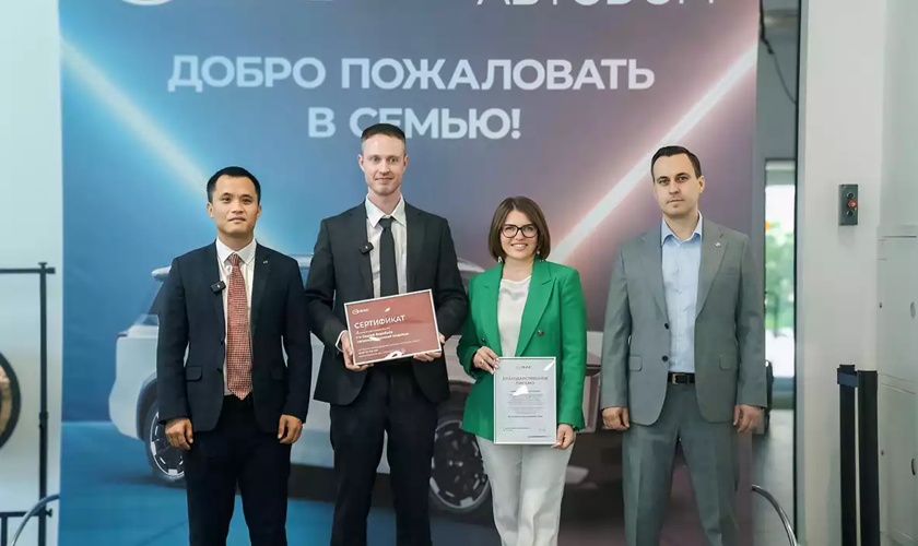 Торжественный прием в честь победы GAC АВТОДОМ на международном конкурсе «GAC Race to the Top» в Китае