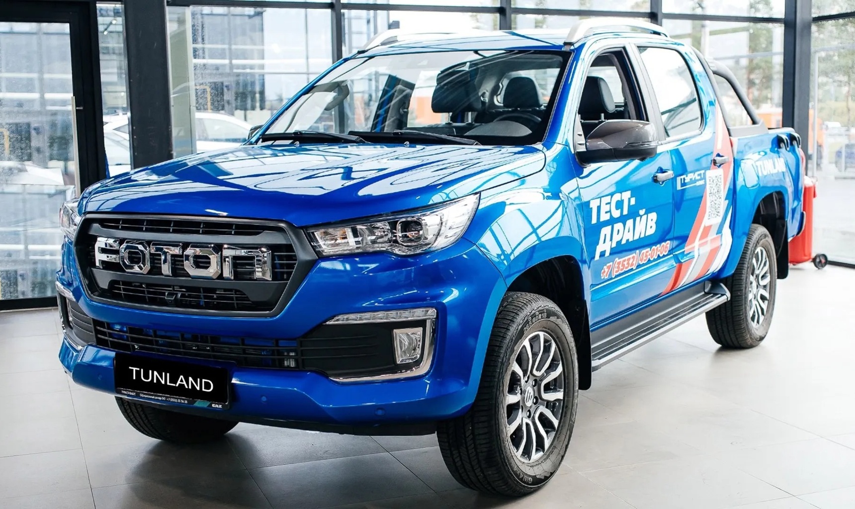 Новые горизонты FOTON: презентация пикапов и фургонов в Оренбурге