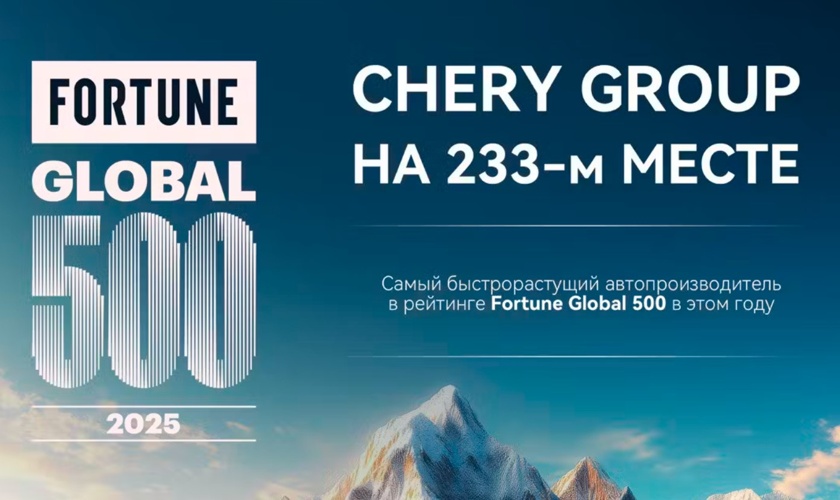 Из "темной лошадки" в лидеры: усиление позиций CHERY в рейтинге Fortune Global 500