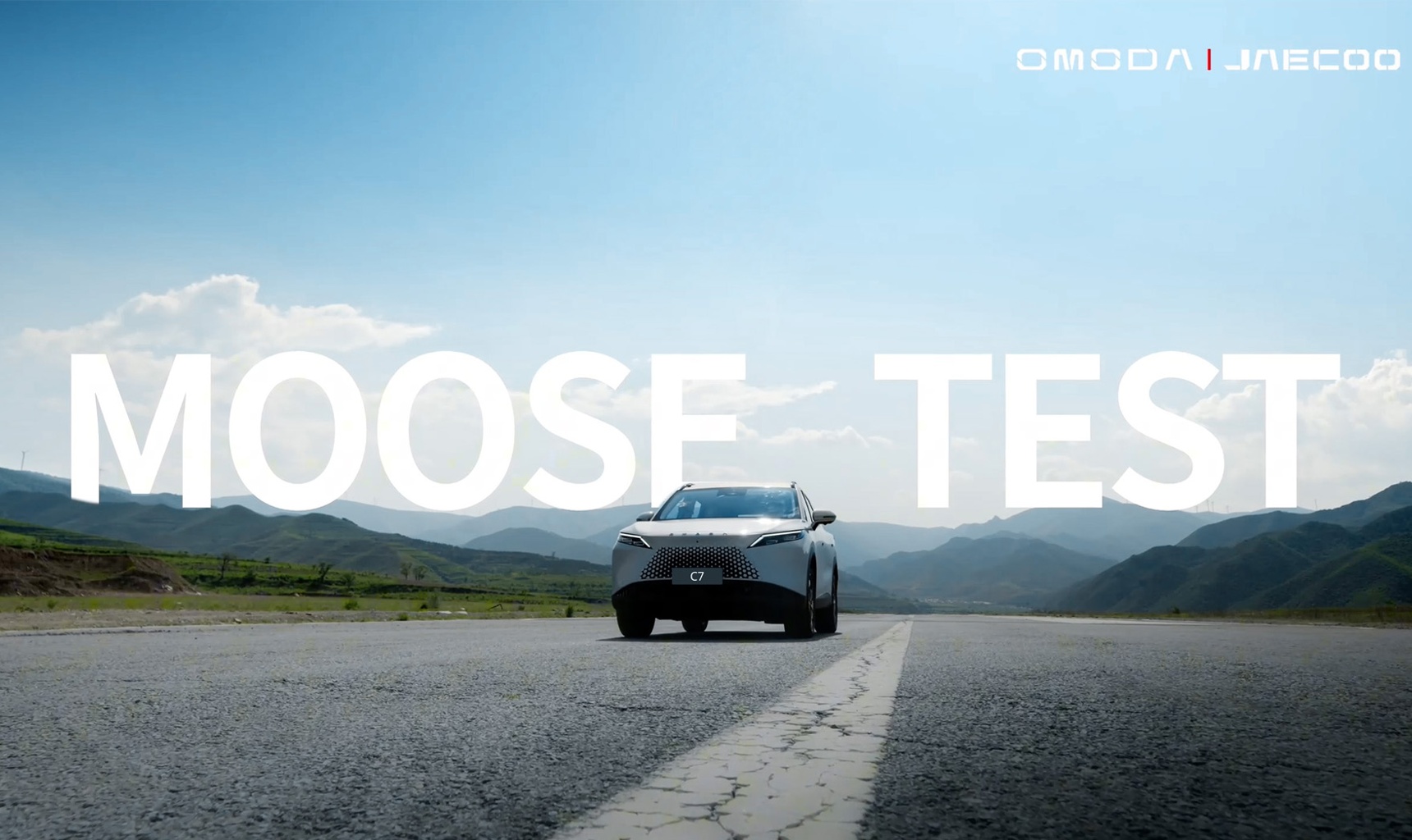 «Лосиный тест» пройден с блеском! Кроссовер OMODA C7 доказывает безопасность и маневренность
