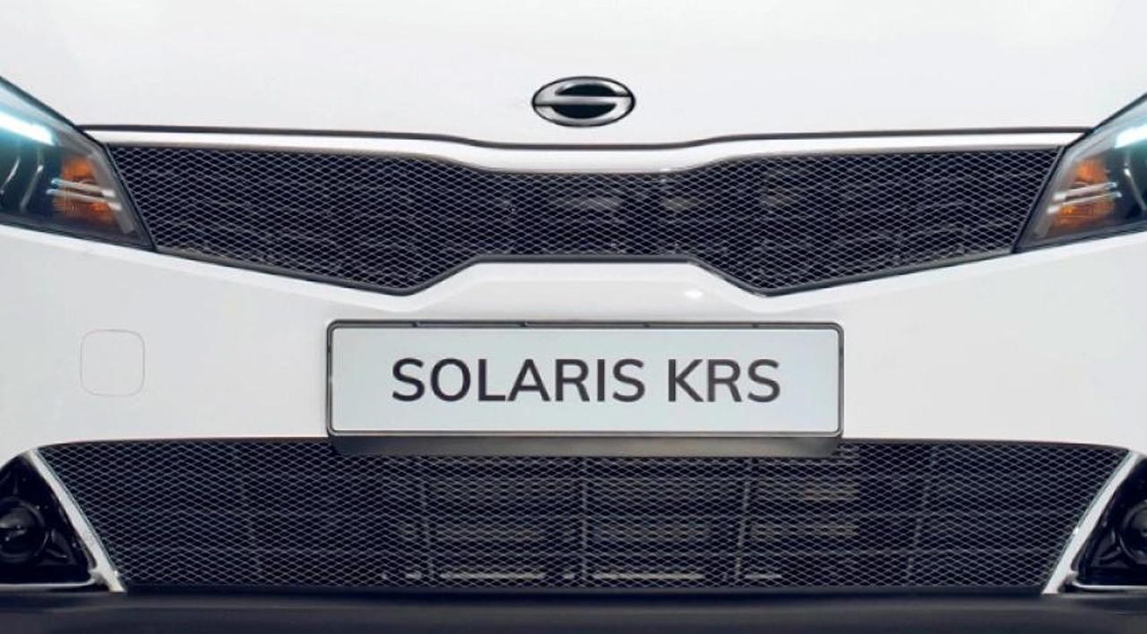 СЕТКА ДЛЯ ЗАЩИТЫ РАДИАТОРА для автомобилей SOLARIS KRS