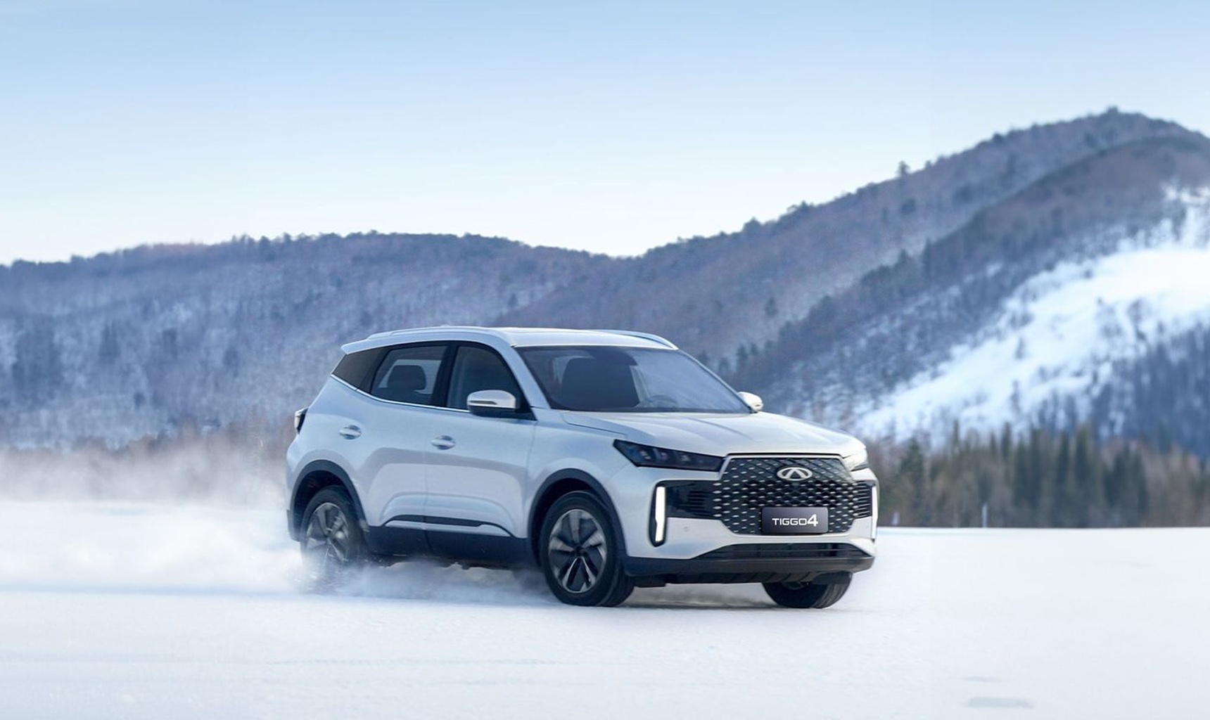 CHERY TIGGO 4 прошел испытания в зимних условиях