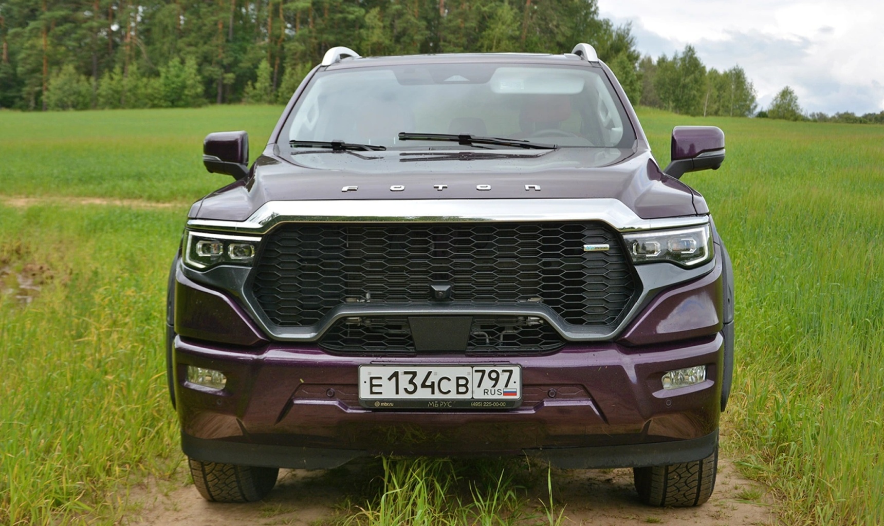 Во-первых, это красиво: тест-драйв пикапа Foton Tunland V9