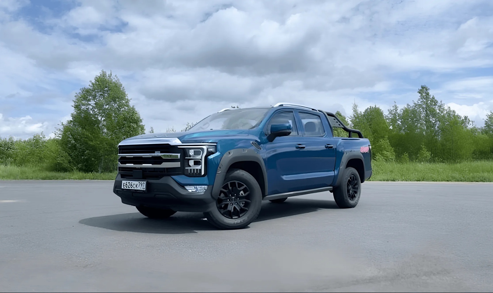 Тест-драйв пикапа Foton Tunland V7. Каким получился китайский ответ американским тракам
