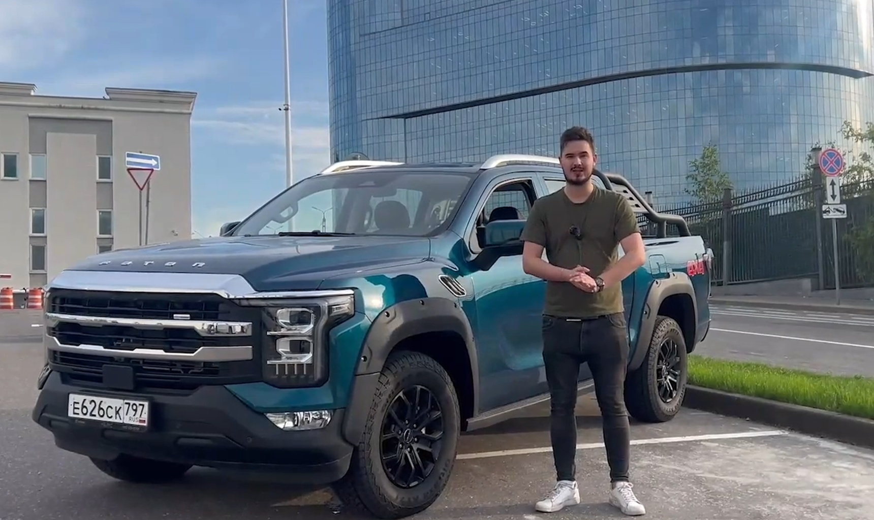 Пикап, который меня поразил! ОБЗОР новинки Foton Tunland V7